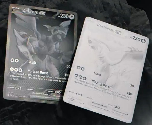 Zekrom ex i Reshiram ex otkriveni u Black Bolt i White Flare setovima!