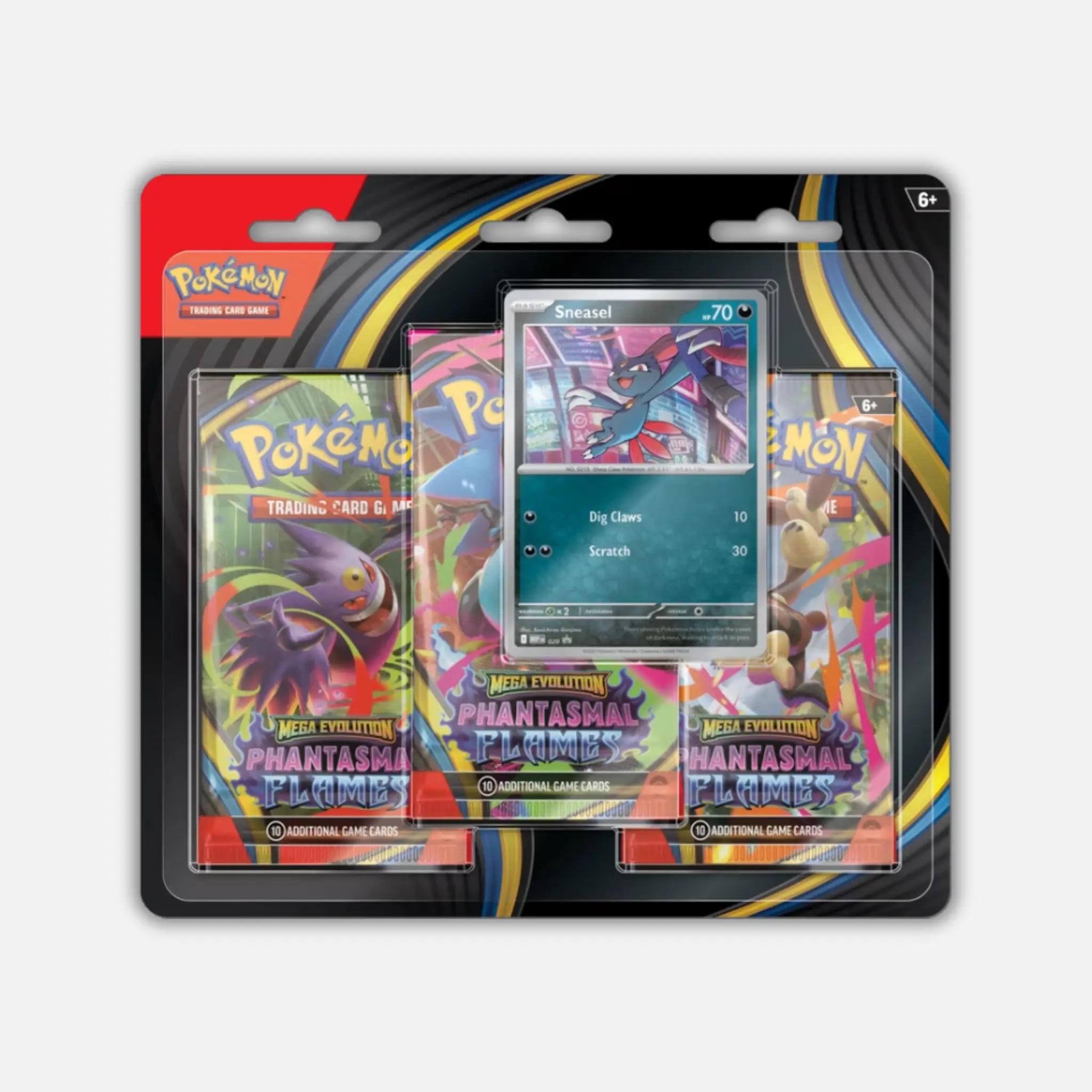 Pokemon Phantasmal Flames: 3-Pack Blister Sneasel