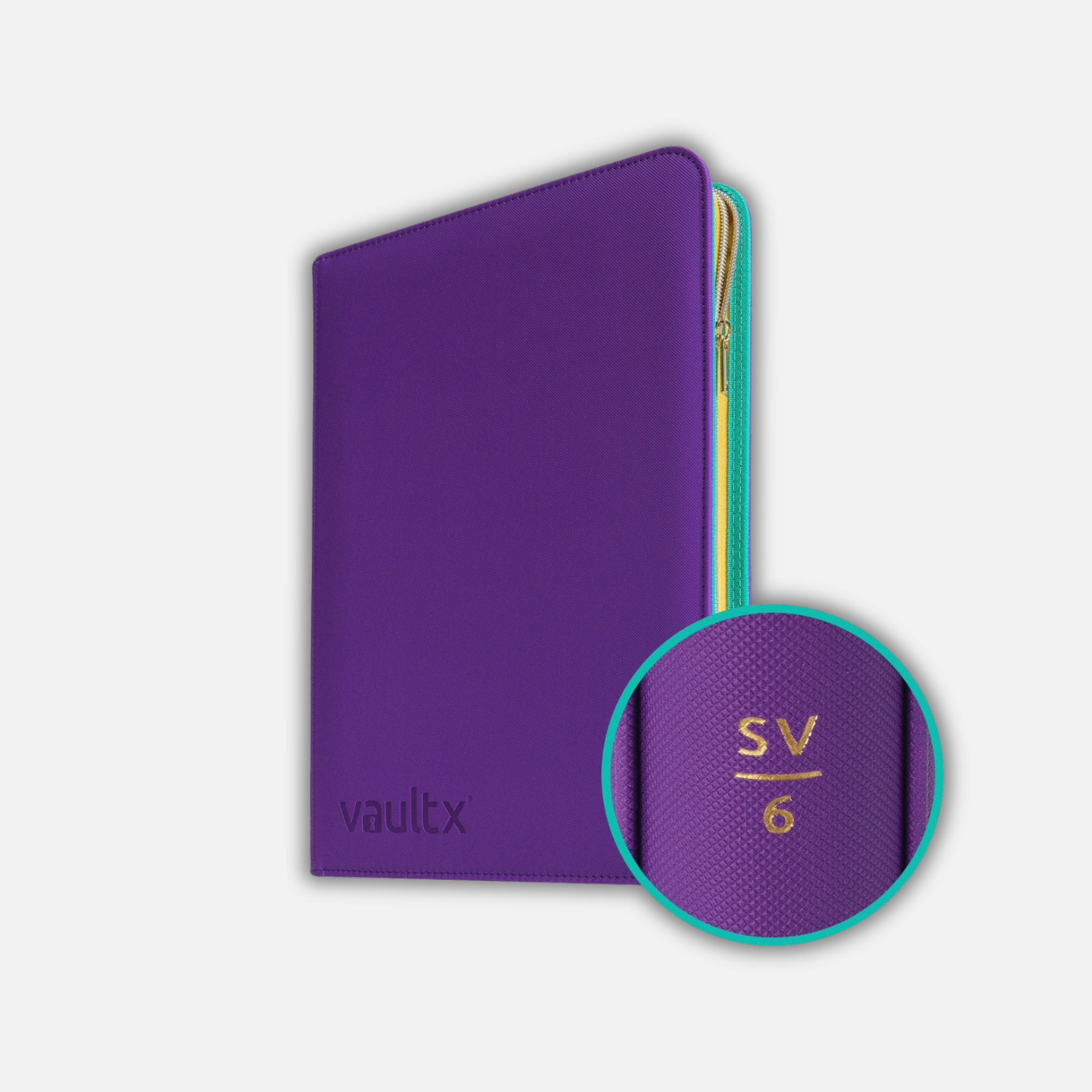 VaultX 9 Pocket Premium Zip Binder SV6-10