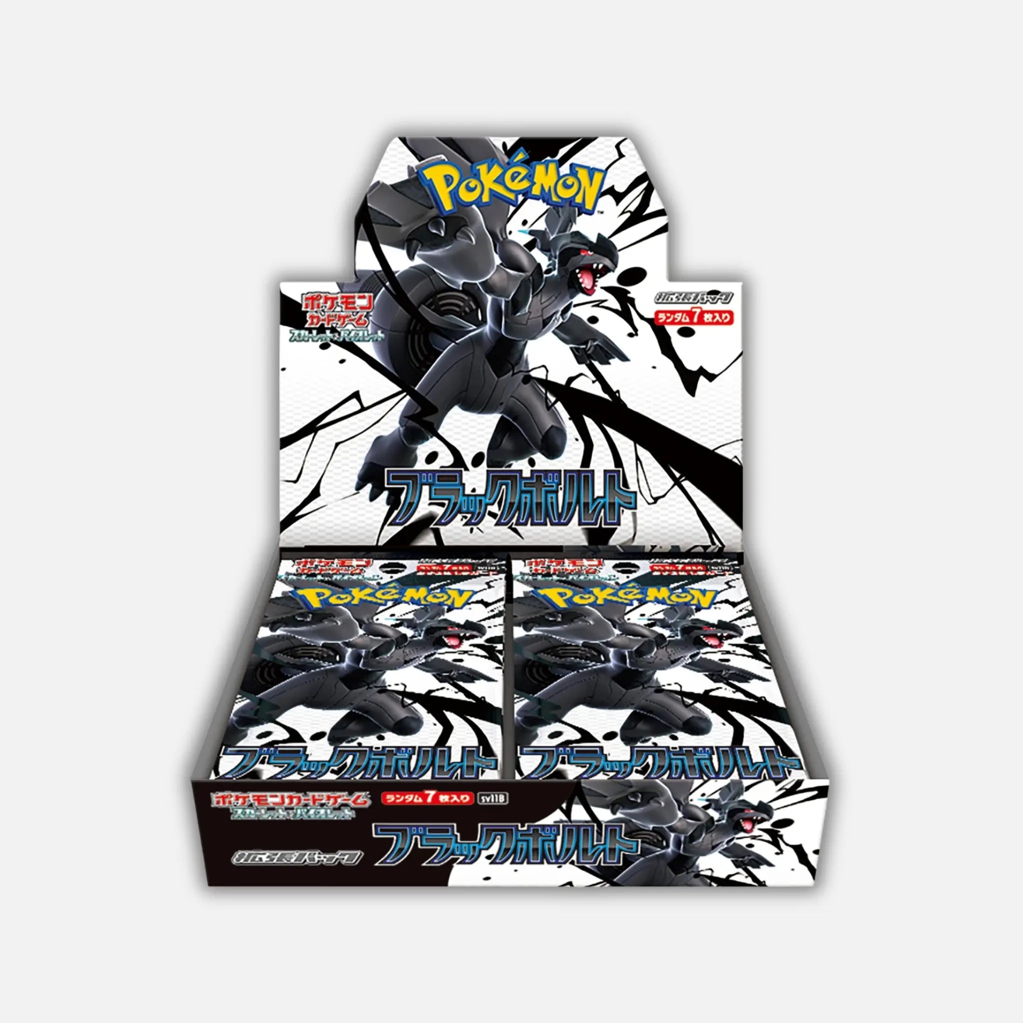 Pokemon Black Bolt Booster Box JP