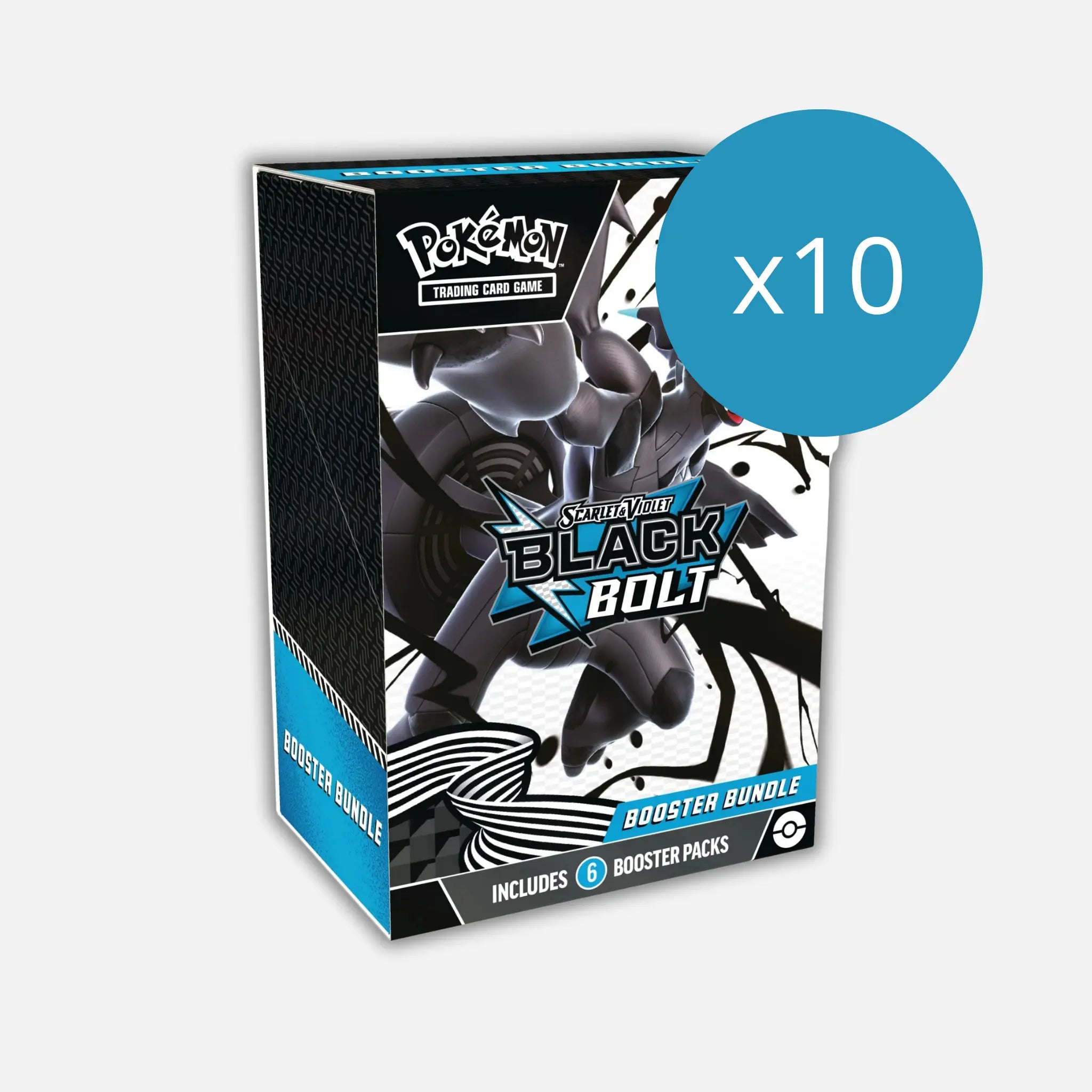 Pokemon Black Bolt Booster Bundle Display