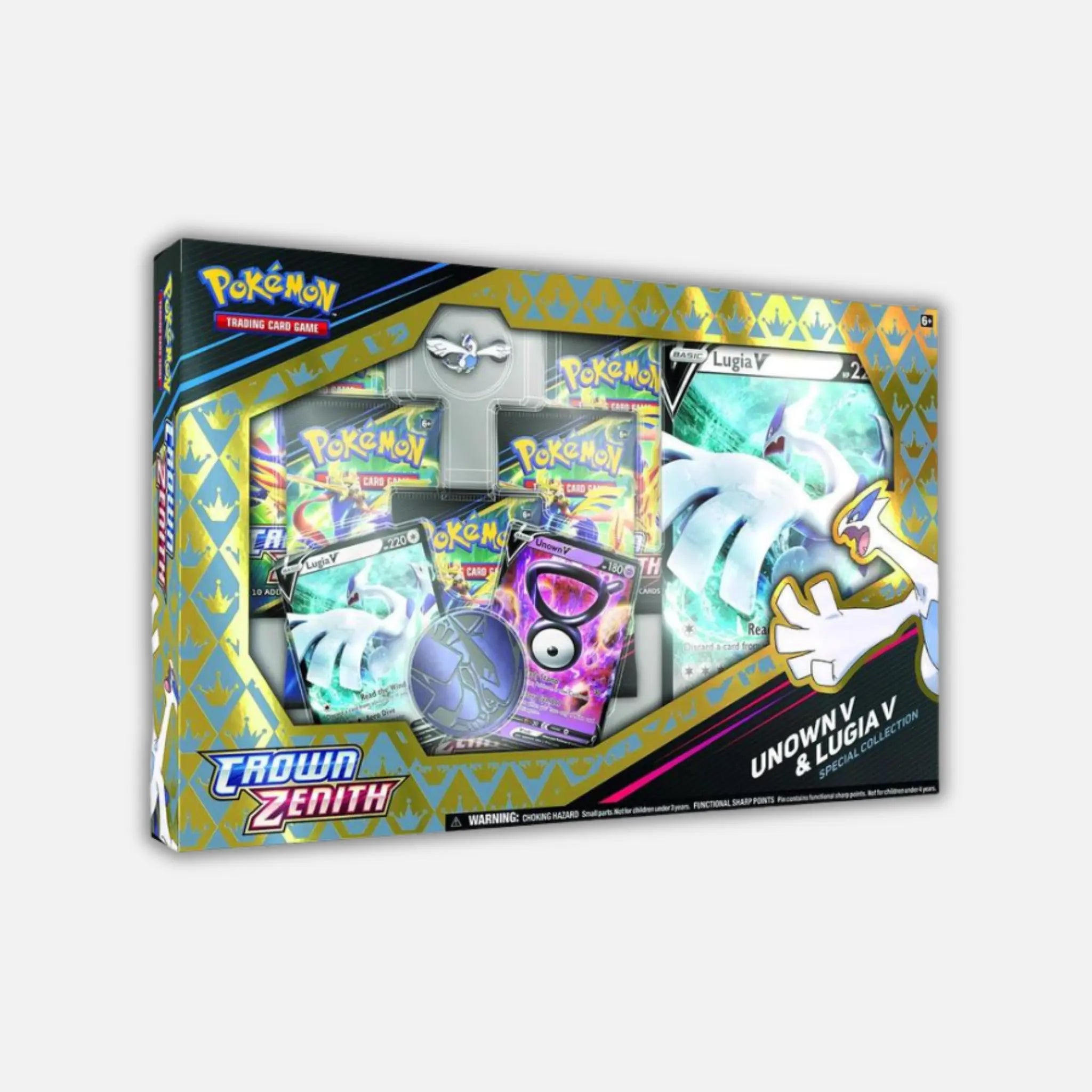 Pokemon Crown Zenith Unown V & Lugia V Special Collection