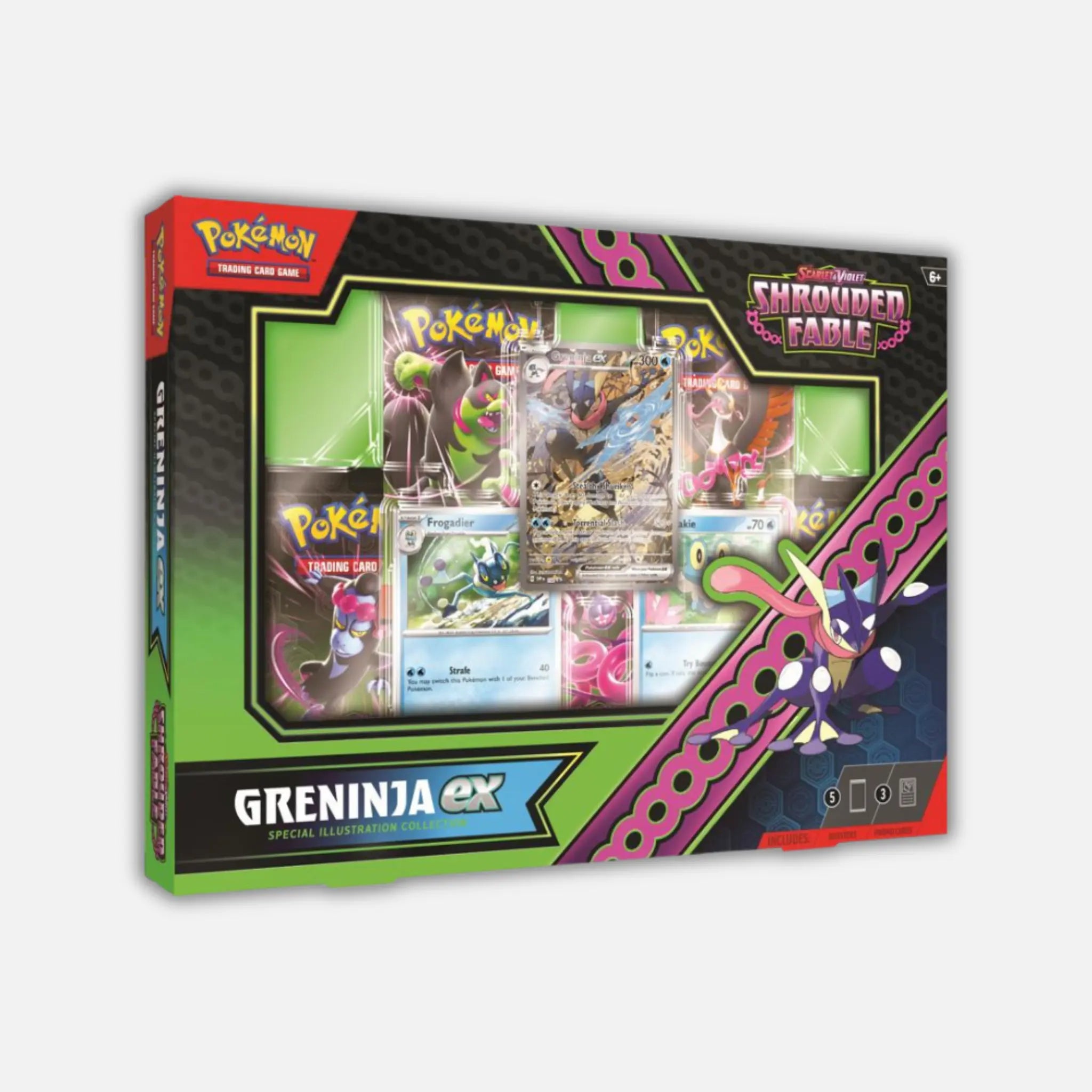 Pokemon Shrouded Fable Greninja ex Special Illustration Collection