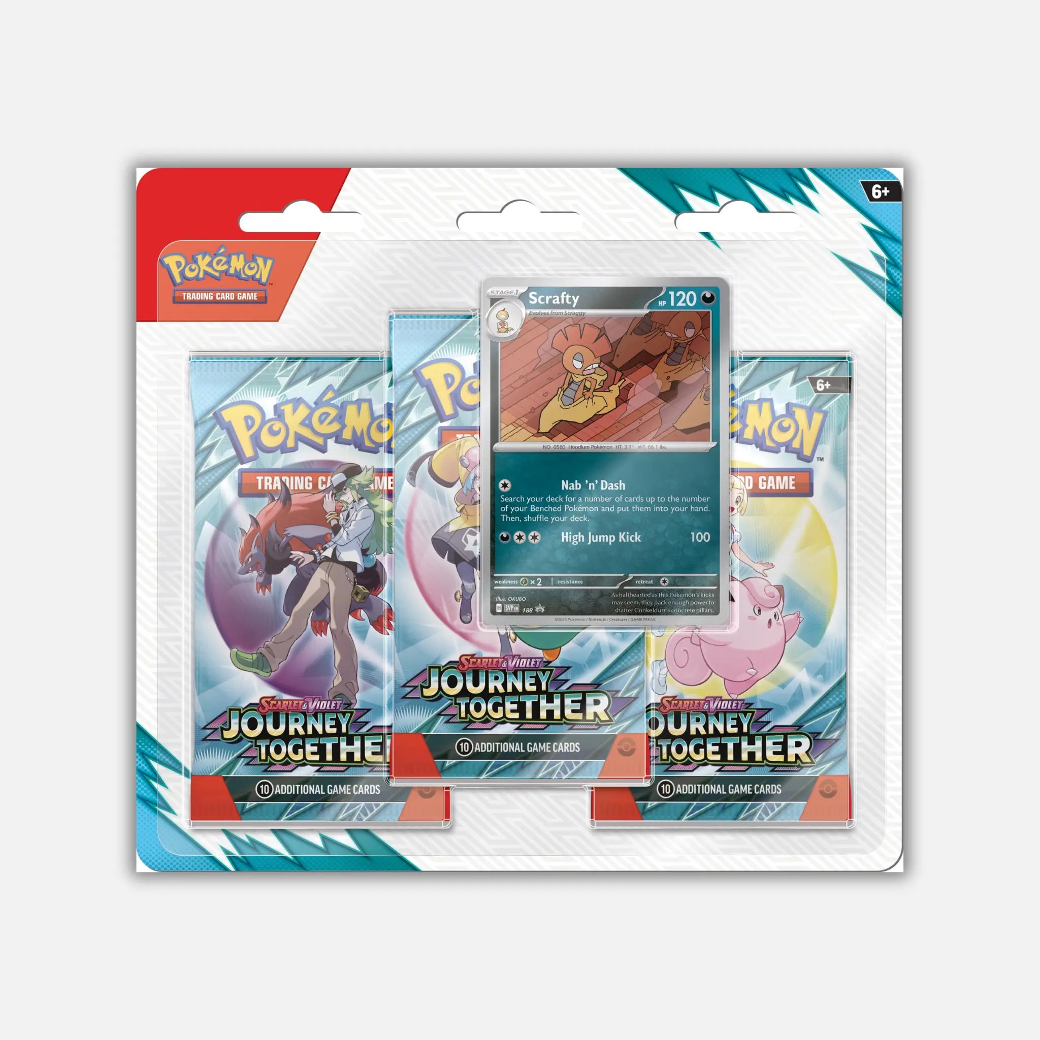 Journey Together: Scrafty 3-Pack Blister