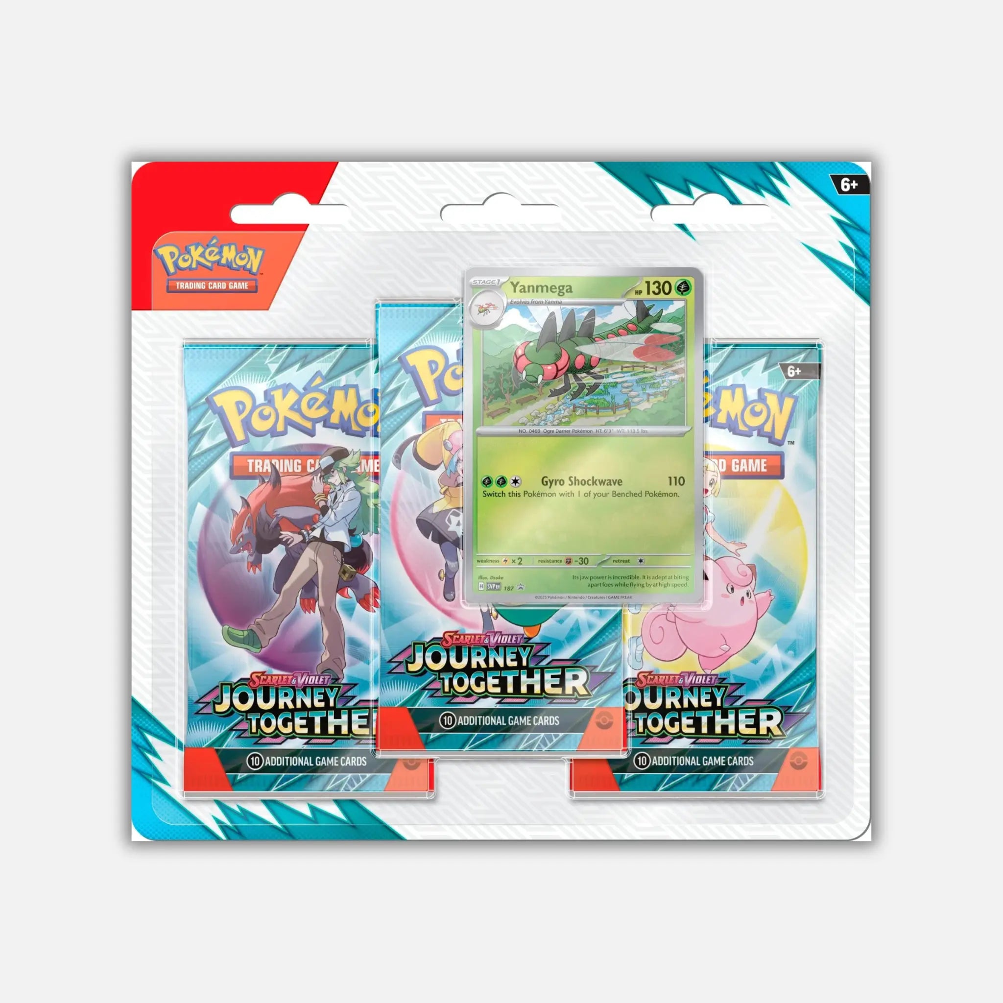 Journey Together: Yanmega 3-Pack Blister