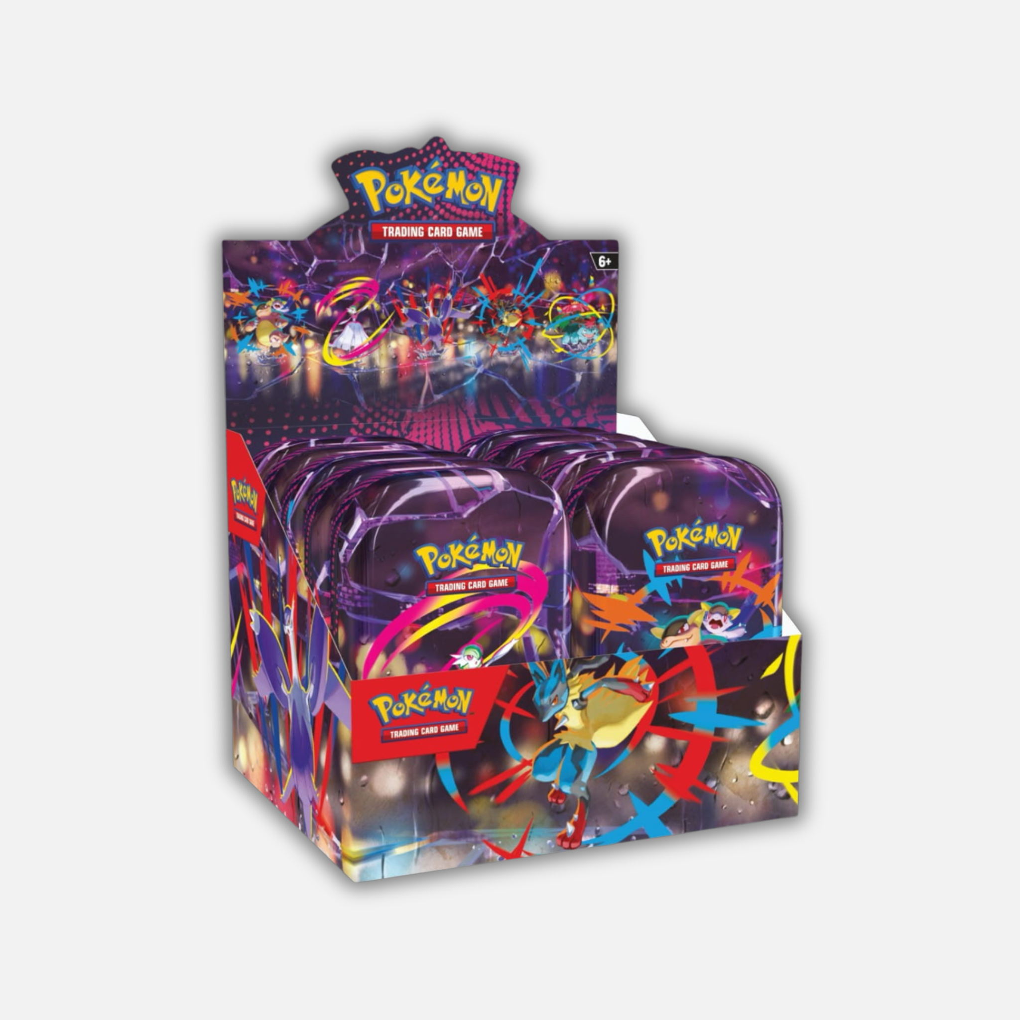 Pokemon Mega Heroes Mini Tin Display