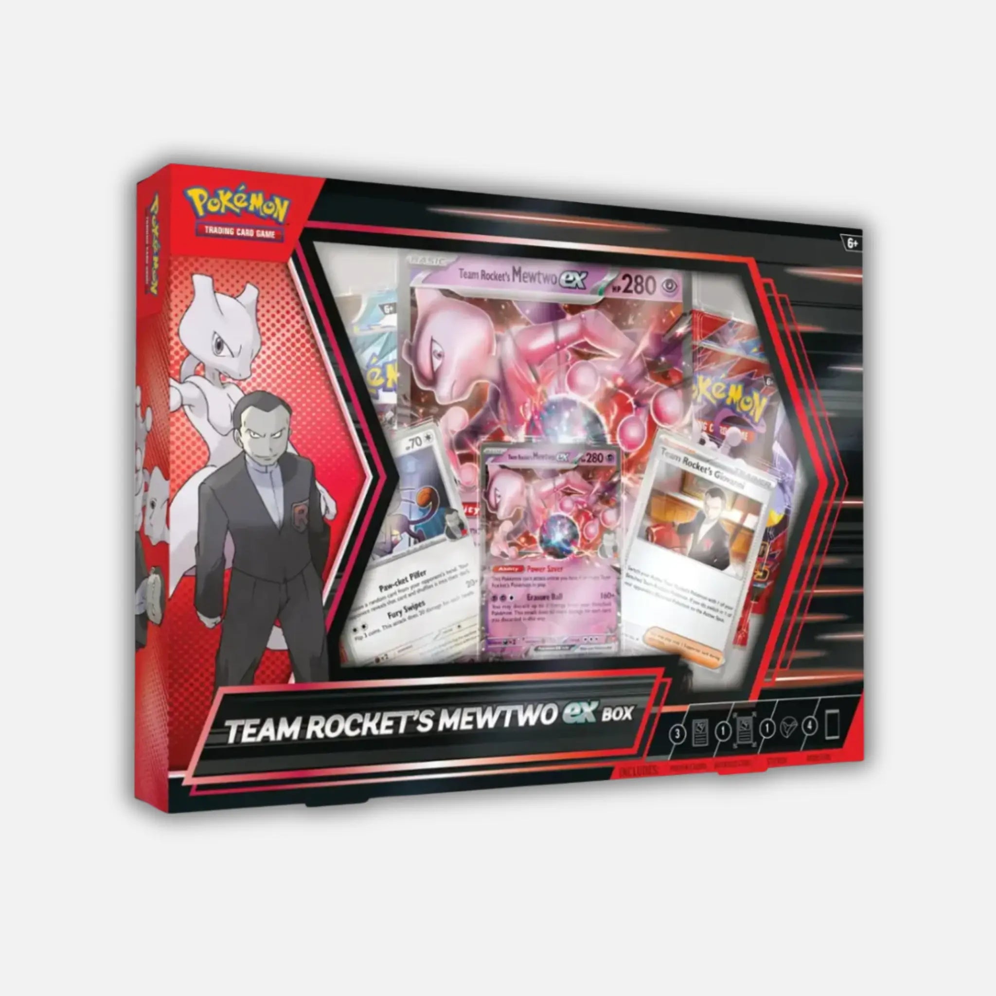 Pokemon Team Rocket's Mewtwo ex Box