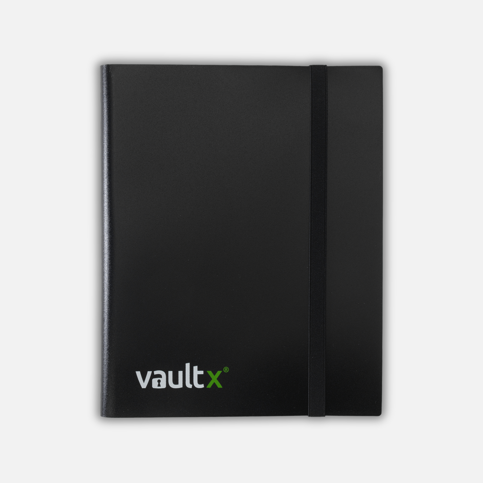 VaultX 9 Pocket Strap Binder Crni