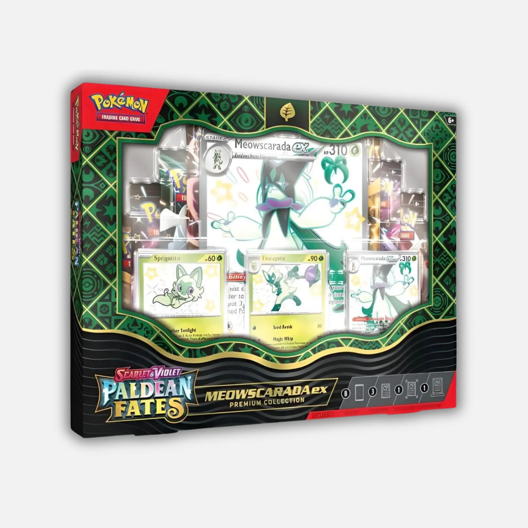 Pokemon Paldean Fates Meowscarada ex Premium Collection
