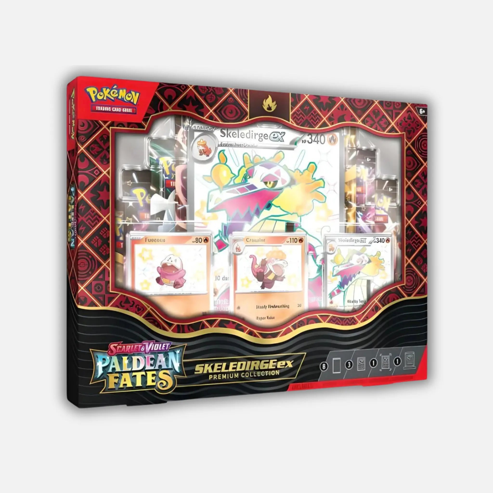 Pokemon Paldean Fates Skeledirge ex Premium Collection