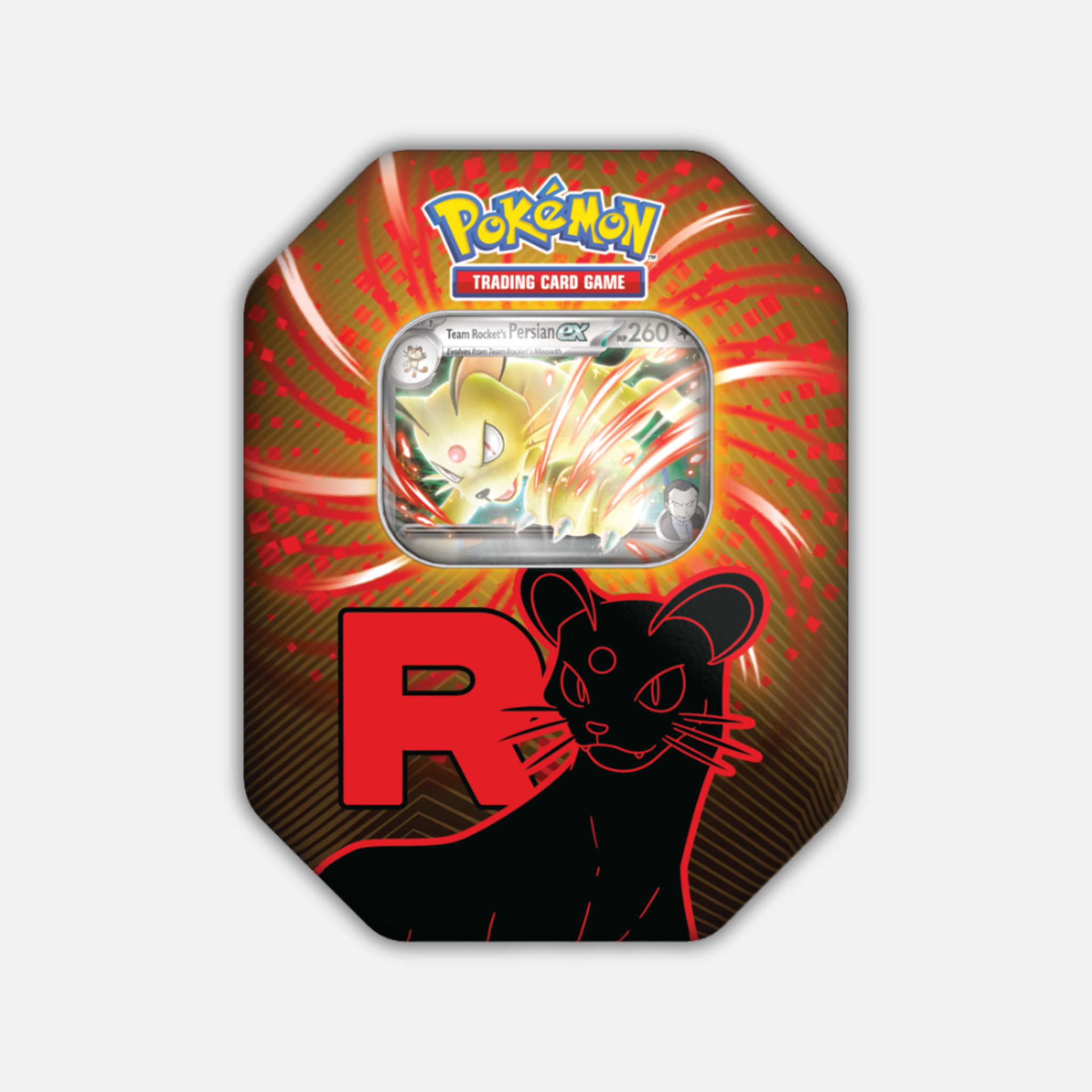 Pokemon Team Rocket's Persian ex Tin
